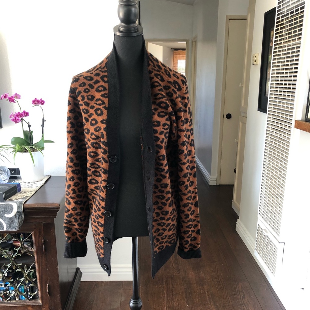 Leopard cardigan